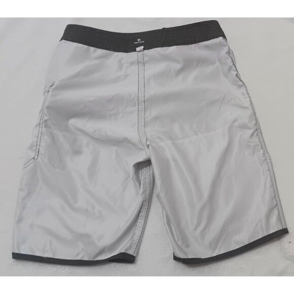 RIP CURL Board Shorts 28 Pocket Gray Surf Trunks Beach Lake - Picture 9 of 10